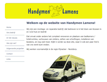 Tablet Screenshot of handymenlamens.com